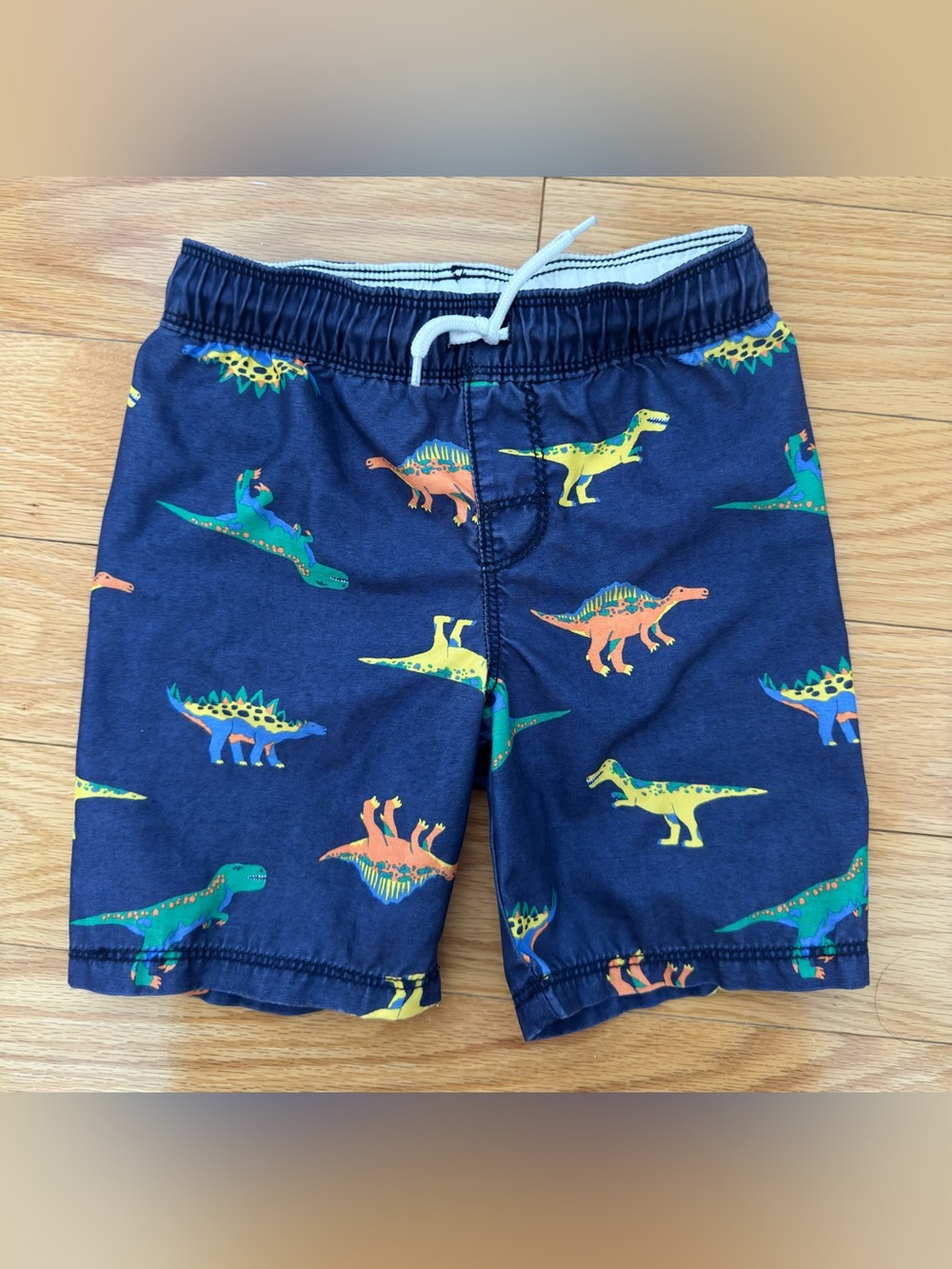 Old Navy Kids Navy Dino Swim Shorts size 4T